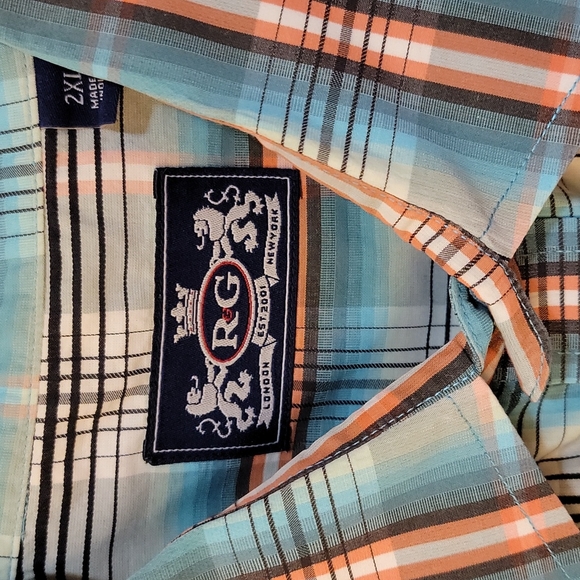 Men's button up long sleeve, XL - Picture 4 of 4